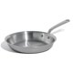 thumbnail image 1 of Stainless Steel 5 Ply Stainless Clad Professional Frying Pan Crafted in Italy Induction Compatible 10-Inch, 1 of 5