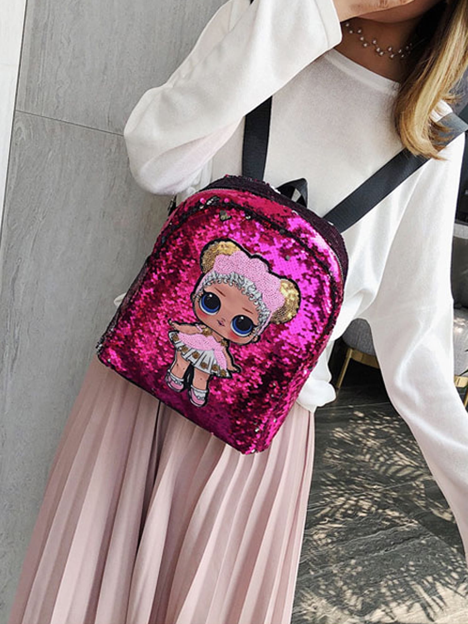 glitter shoulder bag