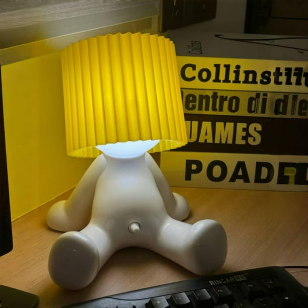 Modest Mike Lamp, Little Shy Man Lamp, Shy Boy Lamp, Shy Boy Table