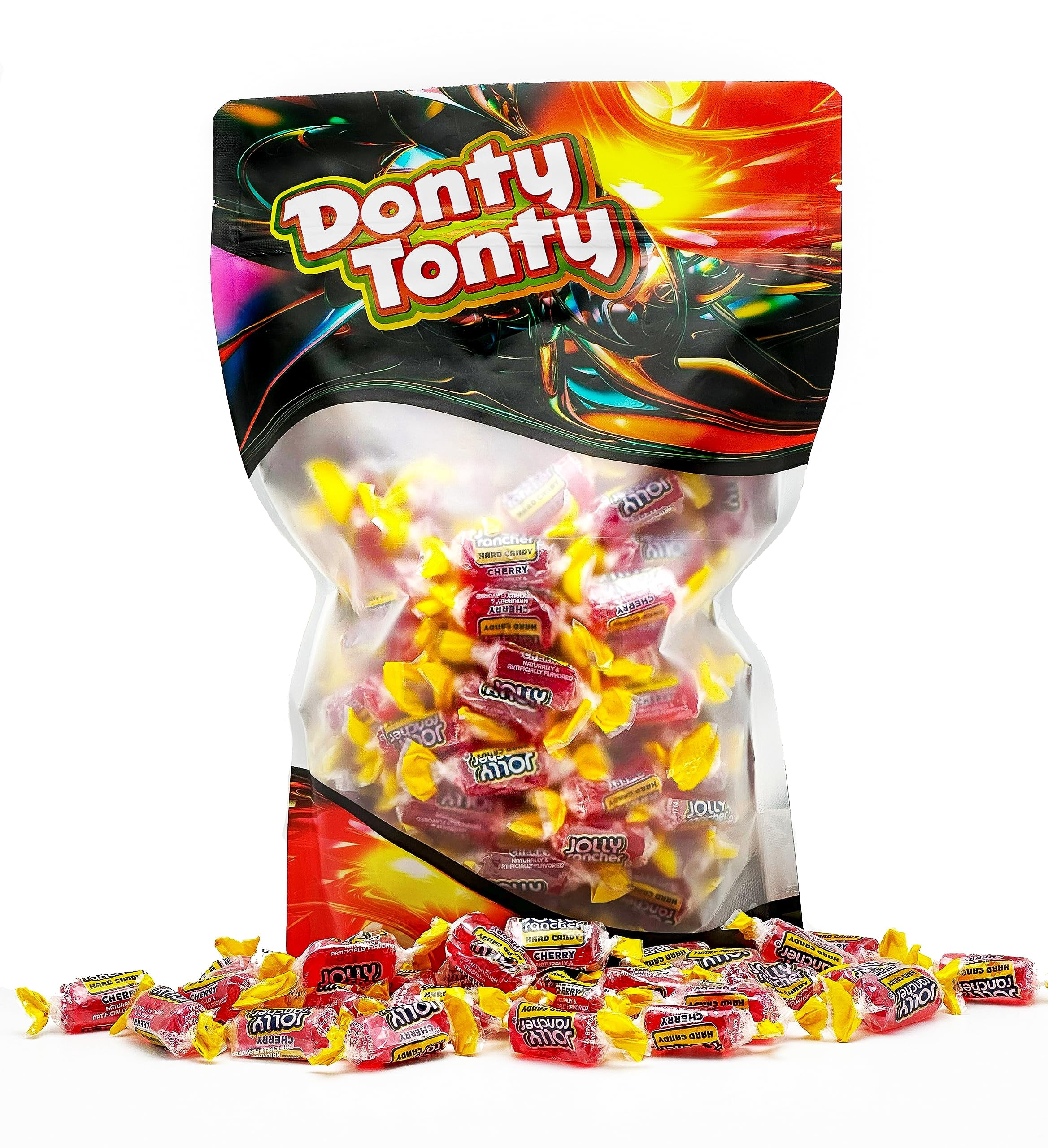 CHERRY JOLLY RANCHER Hard Candy Original Flavor 2 lb â€“ Bulk Bag, Individually Wrapped (148 Pieces)