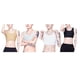 thumbnail image 2 of Qarigey Camiseta sin mangas Tomboy Breast Chaleco Camisa Pecho Binder Trans Adelgazante Ropa interior elástica Vendaje reforzado Mujer Type11 NO11, 2 of 6