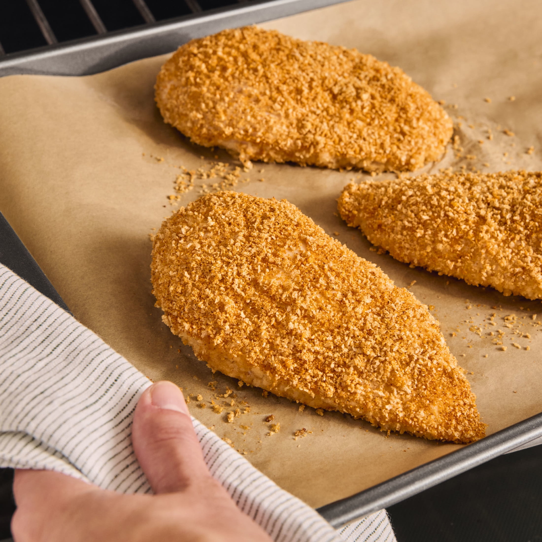 (4 pack) Lawry's Crispy Chicken Seasoned Coatings Mix, 5.0 oz Packet