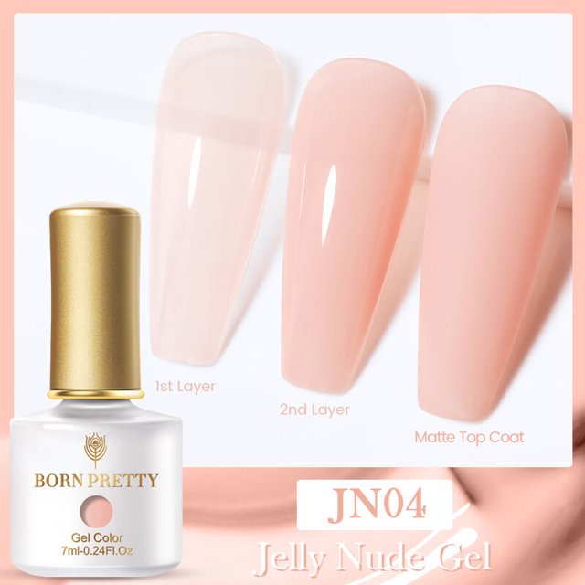 BORN PRETTY Macaron Series Esmalte de uñas en gel Manicura Rosa Azul Verde Esmalte de uñas en gel Soak Off Lámpara de gel UV Barniz de gel LED UV Tan Jianjun unisex