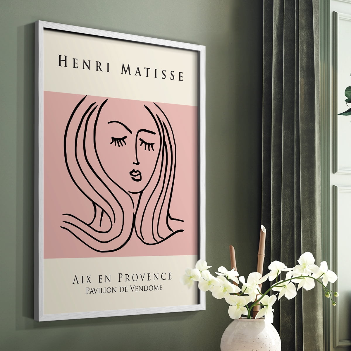 Matisse LXXVIII Framed Print - Solid Wood