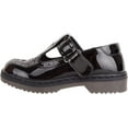 thumbnail image 4 of Heart Design Girls Boys Slip-on Faux Leather Smart Formal School Shoes, 4 of 5