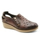 thumbnail image 1 of Sandalias de piso Exterior Piel Color Café Para Mujer De RBCOLLECTION, 1 of 3