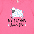 thumbnail image 4 of Inktastic My Granna Loves Me Lamb Boys or Girls Baby T-Shirt, 4 of 5