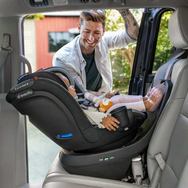 Revolve360 Slim 2-in-1 Rotational Convertible Car Seat - Evenflo® Official  Site – Evenflo® Company, Inc