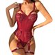 thumbnail image 1 of Gibobby Conjunto de lencería de encaje Conjunto de sujetadores sexy súper push-up para mujer, lencería transparente, brasier de encaje y bragas a juego para mujer(RD2, CH), 1 of 5