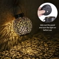 thumbnail image 4 of Lanterne Solaire, LED Lampe Lanterne extérieure Noire, 4 of 5