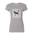 thumbnail image 1 of Tee Hunt All You Need is Love Women's T-Shirt Dog Best Friend Doggie Paw Adopt Shirt, Gray, Small, 1 of 4
