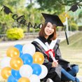 thumbnail image 3 of SHISUYAN 1 Set Graduation Class of 2024 Banner Paper Bunting Background Photo Prop for Graduation, 3 of 8