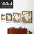 thumbnail image 4 of Chunky Abstract III Framed Print in Black Solid Wood Framed Print No Nail Hanging, 4 of 6