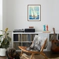 thumbnail image 4 of Art.com Summer Regatta III Art Print by Julia Purinton, Brown Frame Wall Art, 23" x 29", 4 of 5