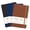 Black&Navy&Brown, variant on Vivin 3 Pack College Ruled Lined Journal Notebooks for Writing, 192 pages A5 Hardcover Leather Journals, Leather Notebook, Black, Navy, Brown