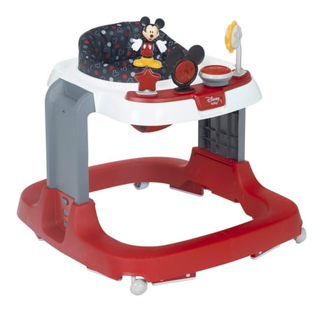 Condition photo showing As Is for disney baby ready, set, walk dx developmental walker, modern mickey
