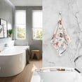 thumbnail image 2 of Yayeee 100% Cotton Hand Towels for Bathroom 16" x 28" Soft Absorbent Kitchen Towel, Christmas Gift Pattern, 2 of 7