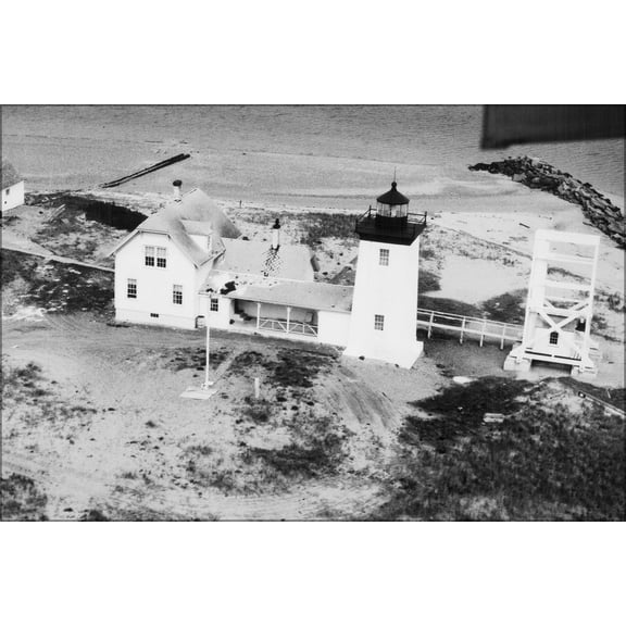 24"x36" Gallery Poster, Long Point Lighthouse, Provincetown, Massachusetts