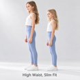 thumbnail image 2 of CALLINOX Girls Leggings High Waist Stretch Athletic Yoga Pants With Pockets For Kids 4T-16, 2 of 7