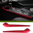 thumbnail image 4 of 2PCS Side Gear Shift Decorative Strip Cover Trim Decor for 11Th 2022 2023 Red Interior Accessories, 4 of 5