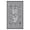 Gray/White, variant on HIWEAVER Orange/White 8'x 10' Outdoor Rug Garden Decor Abstract Sun Pattern Carpet Plastic Straw Waterproof Reversible Patio Area Rug for Balcony Deck Picnic Portable Camping Mat