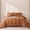 Almond Brown, variant on Queen Size 3-Piece All-Season Down Alternative Comforter Set Deep Black (Comforter and Pillowcase Bedding Set)