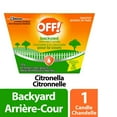 thumbnail image 1 of OFF! Backyard Area Citronella Tabletop Candle, 1 of 2