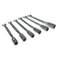 thumbnail image 1 of EZ Travel Collection Flex Socket (6pc) 6 Point Wrench Set With Flexible Heads and Open Ends, 1 of 4