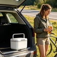 thumbnail image 3 of Small Ice Cooler, 5L Portable Hard Cooler Box, Dual Hot Cold Insulated Ice Chest, Power-Free Mini Lunch Cooler For Picnic Beach Camping Travel Car, 3 of 7