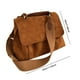 thumbnail image 5 of Bolso Cartero Ante Mate Bolso Versátil Otoño E Invierno Bolso Bandolera Gran Capacidad para Mujer Bolso Hombro Bolso Mujer (marrón) Color, 5 of 9