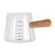 thumbnail image 2 of Jarra para espumar leche y café, taza medidora de vidrio, taza medidora para hornear, soporte para leche, 2 of 7