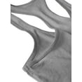 thumbnail image 5 of Ma Croix Women's Cotton Racerback Sleeveless Casual Tank Top 3-Pack, 5 of 7