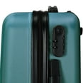 Elite Luggage Omni 3Piece Hardside Spinner Luggage Set, Teal