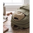 thumbnail image 6 of Vintage Distressed Washed Cotton Dad Hat for Men & Women - Adjustable Ripped Baseball Cap, Packable Soft Top Sun Hat for Outdoor, Casual, Travel Khaki, 6 of 8