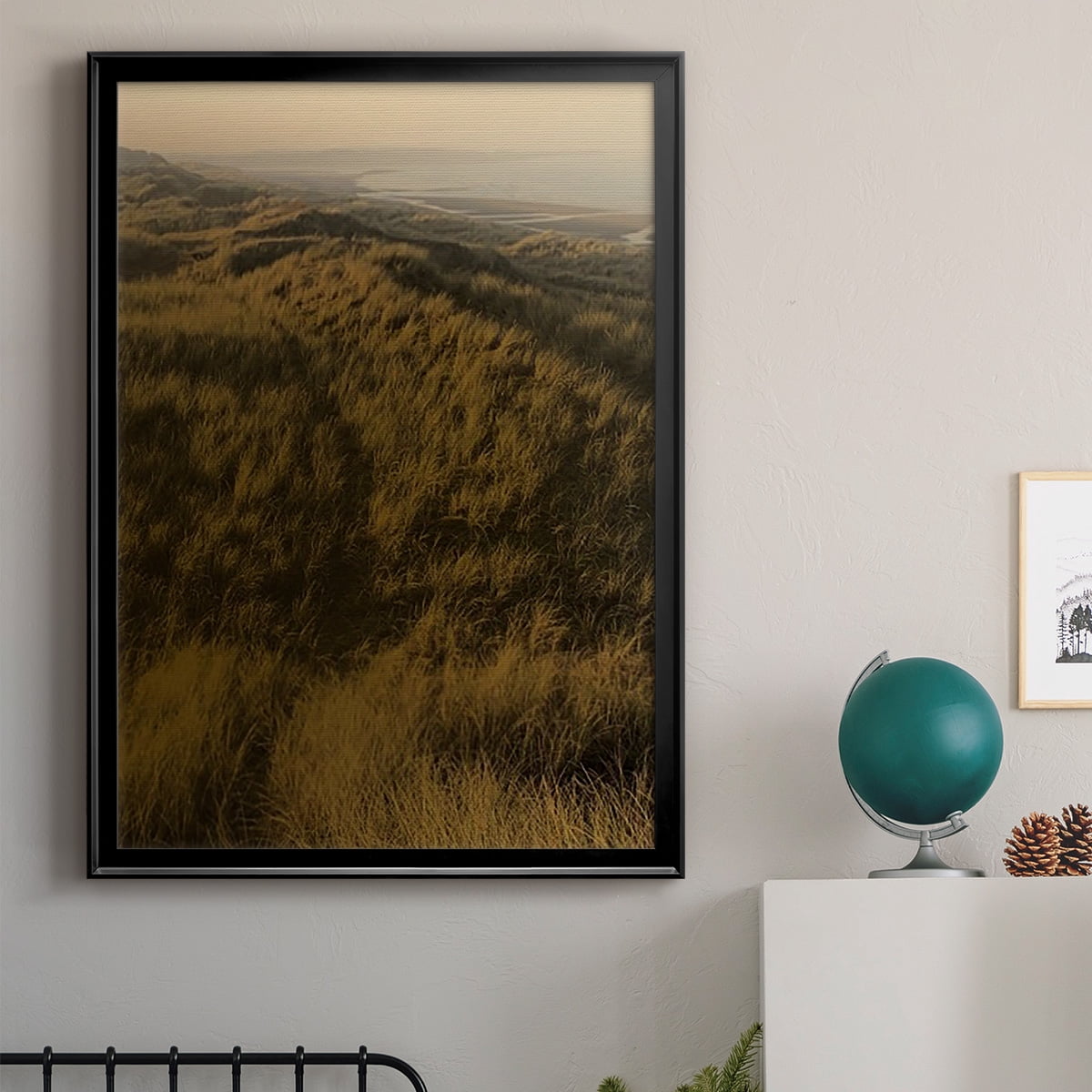 Golden Fog II Premium Framed Print - Ready to Hang