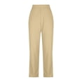 thumbnail image 6 of Womens Casual Wide Leg Pants Comfy High Waist Work Lounge Bottoms with Pockets Office & Weekend Outfit, 6 of 6