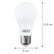 thumbnail image 2 of Pack 10 Focos A19 Led AKSI 12w Luz Blanca, 2 of 3