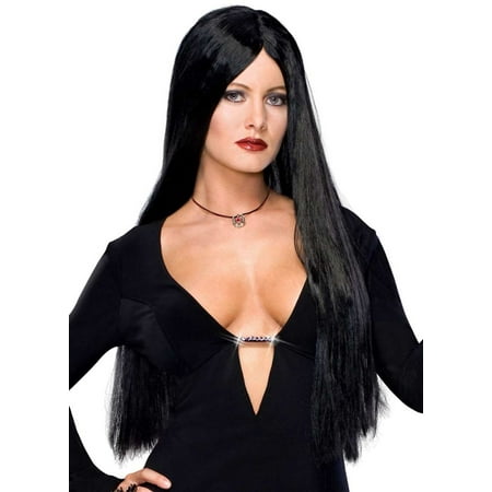 Adult Deluxe Morticia Addams Wig Rubies 51735