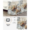thumbnail image 3 of Retro Ocean Turtle Bed Skirt Queen Size 16&nbsp;Inch Drop, Marine Life Starfish Watercolor Wrap Around Dust Ruffle Bedskirts, Wrinkle & Fade Resistant Easy Fit Bedskirt with Adjustable Elastic, 3 of 8