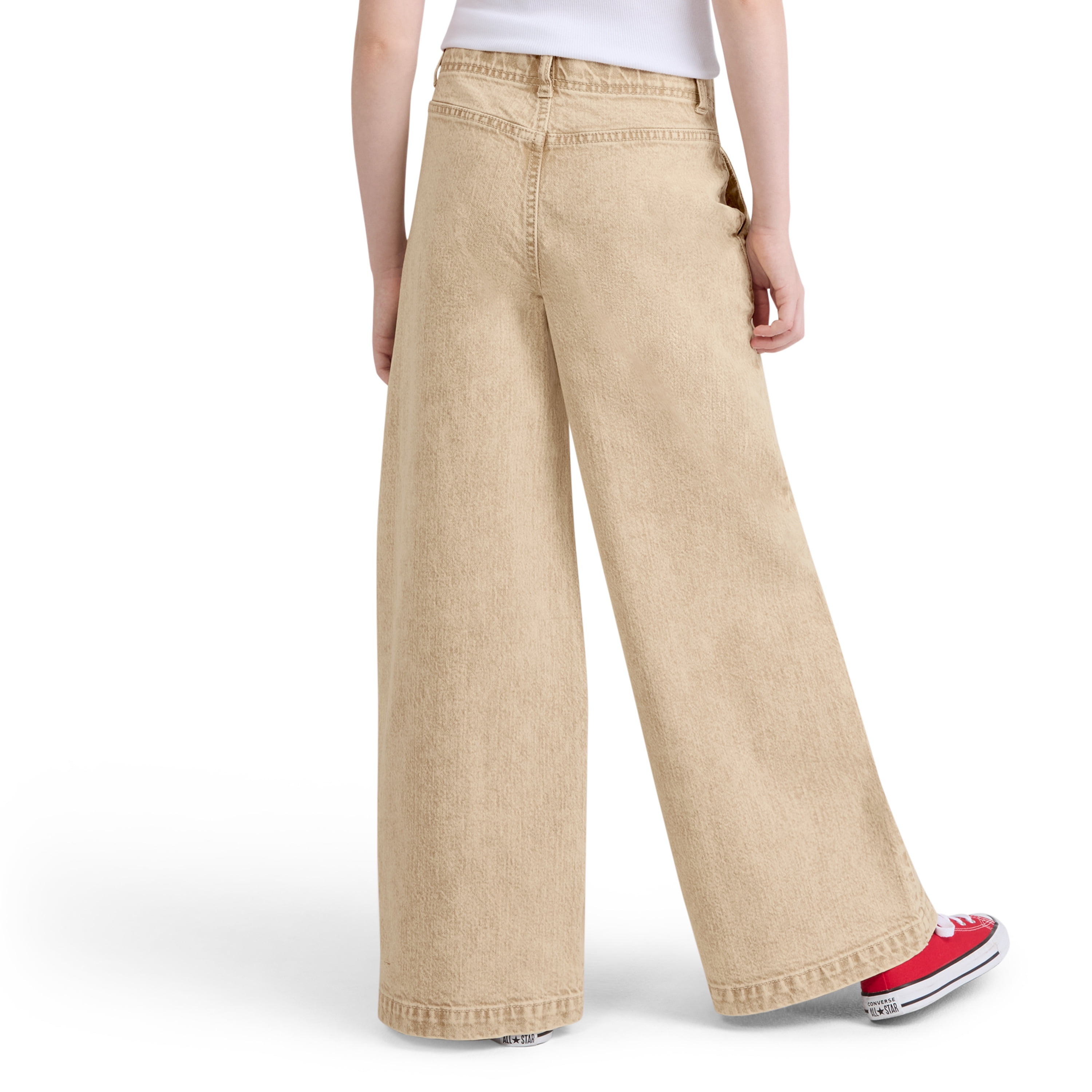 Levi Girls '94 Baggy Wide Leg Denim Jean with Yoke, Sizes 7-16