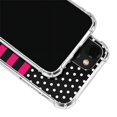 thumbnail image 2 of Skinit Stripes Polka Dots and Stripes Heart in Pink iPhone 13 Clear Case, 2 of 4