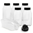 thumbnail image 1 of Botellas de plástico para especias, 6 x 1 L, con tapa negra, RoyalHouse, 1 of 7