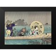 thumbnail image 2 of Chikanobu, Yoshu (Hashimoto) 18x14 Black Modern Framed Museum Art Print Titled - Between te banks of the Sumida Bokutei I, 2 of 5
