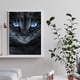 thumbnail image 5 of Kit de pintura de resina de diamante redondo de taladro completo con imagen de diamantes de imitación de gato afilado 5D DIY Likrtyny Arte deco, 5 of 9
