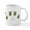 White, variant on CafePress - Mah Jongg Flower Mug - 11 oz Ceramic Mug - Novelty Coffee Tea Cup