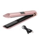 thumbnail image 1 of Guardurnaity Rodillo para el cabello Mini alisador Rizador inalámbrico Herramienta de peluquería Recargable de larga duración Operación simple 2 Cuidado del cabello Oro rosa, 1 of 6