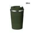 thumbnail image 1 of Moyic Taza de vacío Taza térmica de acero inoxidable Botella aislada de retención de calor portátil para oficina escolar Utensilios de cocina Verde 380ML Moyic HA002596-04B, 1 of 1
