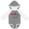 thumbnail image 3 of Inktastic My Mamaw and Papa Love me with Hearts Boys or Girls Long Sleeve Baby Bodysuit, 3 of 5