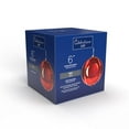 thumbnail image 2 of 9071190 LIGHTED ORNAMENT RED 6"" Celebrations Platinum LED Red 6 in. Lighted Ornament Hanging Decor (Pack of 1), 2 of 3