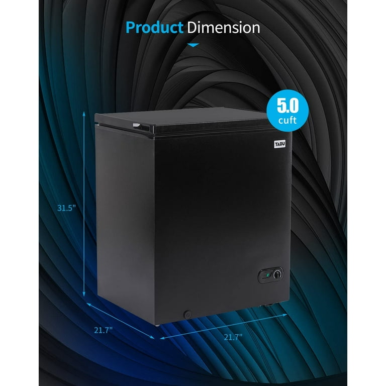 FREEZER Boss CKM HOT TOP 黒 Arctic King 5 Cu ft Chest Freezer, Black - Walmart.com